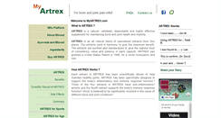 Desktop Screenshot of myartrex.com